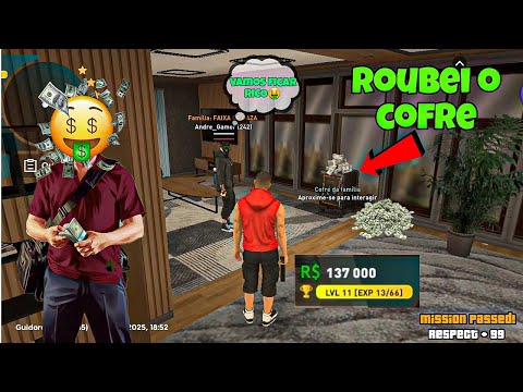 Roubei o cofre de familia no Rio Rise (Jeito mais facil de ficar rico 🤑💰)