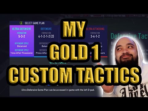 THESE CUSTOM TACTICS GOT ME GOLD 1 RANK IN FUT CHAMPIONS! | FIFA 21 ULTIMATE TEAM TIPS