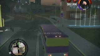 Saints Row 2 - Driving a Bus