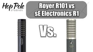 Video thumbnail for Royer R101 vs sE Electronics R1 - Ribbon shootout on electric guitar by Adam Steel