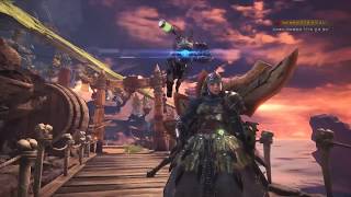 몬스터 헌터 월드 슬래시액스 무기 강화, 도스쟈그라스 2마리 사냥