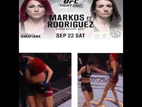 UFC SAO PAULO RANDA MARKOS VS MARINA RODRIGUEZ POST FIGHT ROBBERY (NO FOOTAGE)