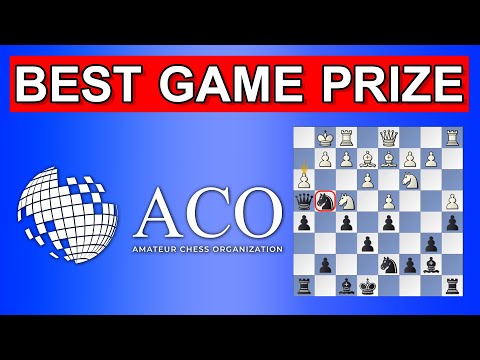 Amateur Chess Organization best game prize | Michael Wiltshire vs Frank Schroeder | Crete 2025