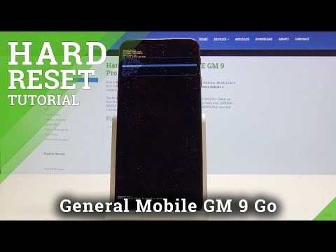 HARD RESET GENERAL MOBILE GM 9 Pro - Wipe Data / Bypass Screen Lock