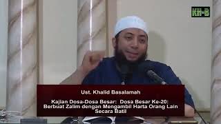 Download lagu Pembahasan Dosa - Dosa Besar (Kitab Al-Kaba'ir) Ke 20 Oleh Ustadz Khalid Basalamah mp3