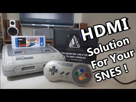 Set up your Super Nintendo Easy Affordable HDMI Solution - By LevelHike