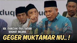 Download lagu GEGER MUKTAMAR NU - KH. MARZUKI MUSTAMAR ANGKAT BICARA!  mp3