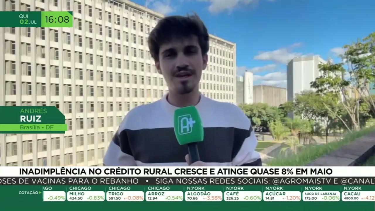 Inadimplência no crédito rural cresce e atinge quase 8% em maio