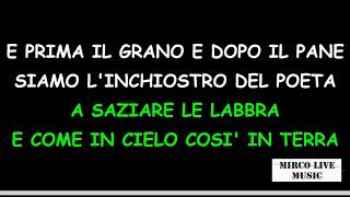 RENATO ZERO - IL LINGUAGGIO DELLA TERRA ( KARAOKE )