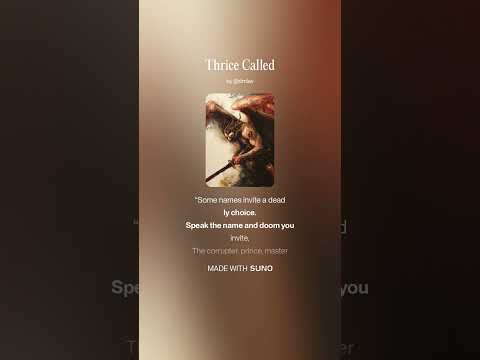 Thrice Called (Pazuzu)