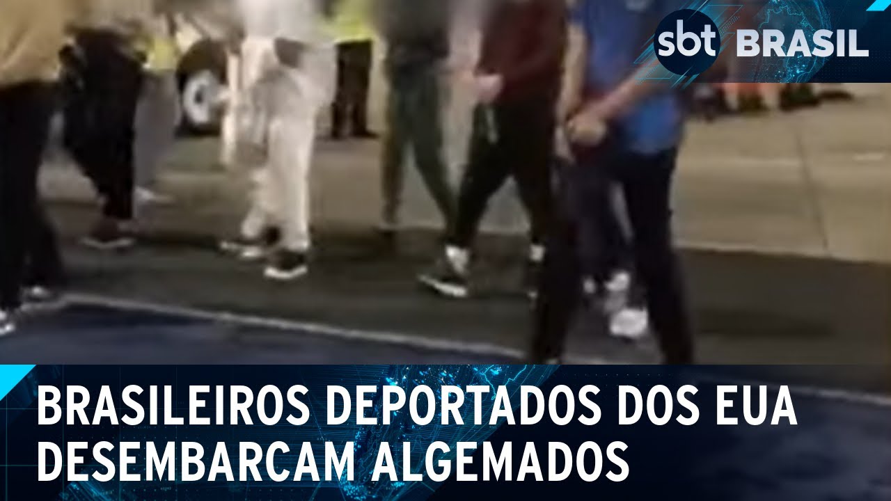 Lewandowski diz a Lula que brasileiros deportados dos foram desrespeitados | SBT Brasil (25/01/25)