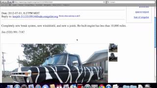 Craigslist Wyoming -  Search All Cities and Towns for Used Cars for Sale by Owner in 2012