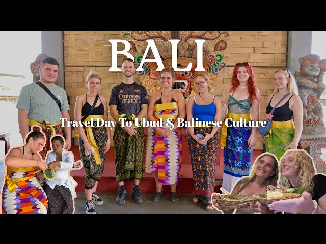 Travel vlog - BALI VLOG 3🌿| TRAVEL DAY TO UBUD - Experiencing Balinese Culture + Hidden gems🇮🇩