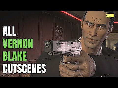 All VERNON BLAKE Cutscenes in Batman: The Enemy Within Episode 1 | Christian Lanz