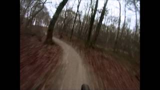 preview picture of video 'Mountainbiken 21-12-2014 Zuidlaren'