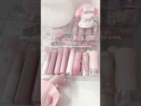 my soul is pink and very expensive 🩰💞#makeup #yesstyle #coquette #pink #aesthetic #pinkaesthetic