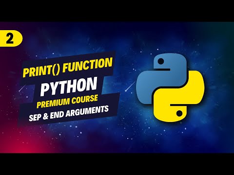 2 Print Function In Python End And Sep Argument In Print Function Output Function In Python