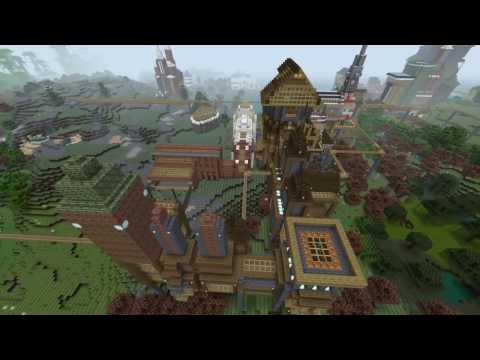 EPIC Minecraft Alchemist Tower build - NO talking!
