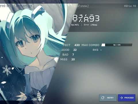 This mobile rhythm game is a MASTERPIECE (Phira)