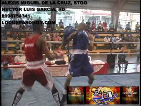 ALEXI DE LA CRUZ STGO VENCIO HECTOR GARCIA RD COPA BOXEO INDEPENDENCIA 2015