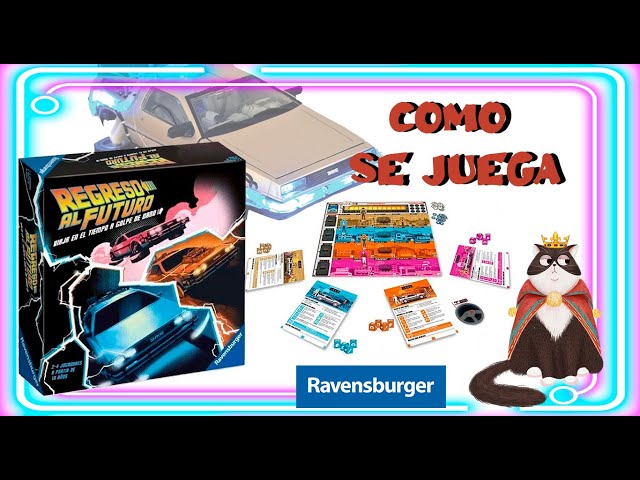 Vídeo relacionado con Ravensburger- Back To The Regreso al Futuro, Versión Española, Light Strategy Game, 2-4 Jugadores, Edad Recomendada 10+ años, Multicolor - Dimensiones Caja: 27 x 27 x 6 cm