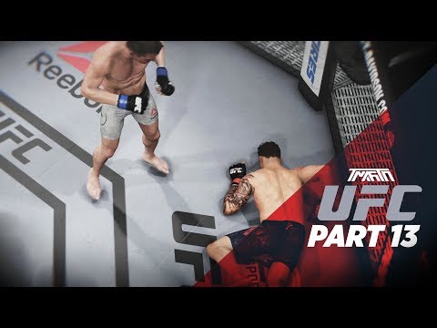 MY FIRST LOSS?! (KNOCKOUT) - UFC 3 Career Mode - Part 13