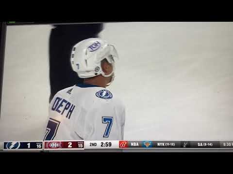 Tampa Bay Lightning @ MontreL Canadiens initial reaction