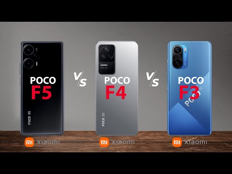 Xiaomi Poco F5 vs Xiaomi Poco F4 vs Xiaomi Poco F3