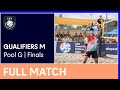 Full Match | 2023 CEV Beach Volleyball Nations Cup | Qualifiers M | Pool G Finals