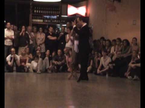  Horacio Godoy  and  Cecilia Garcia  are  dancing  to  a  tango