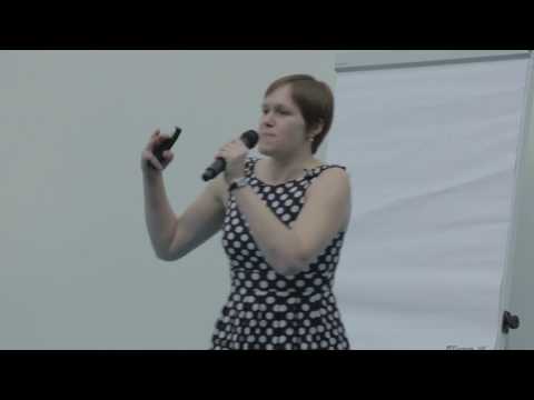 KlimaExpo.NRW auf der E-world 2017 - Science Slam von Dr. Helene Hoffmann