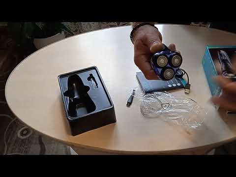 Електробритва-триммер акумуляторна з USB-зарядкою, бритва чоловіча для обличчя VGR V-306 - фото 1 - id-p1866566217