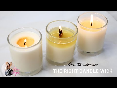 How To Choose The Right Wick For Your Candles