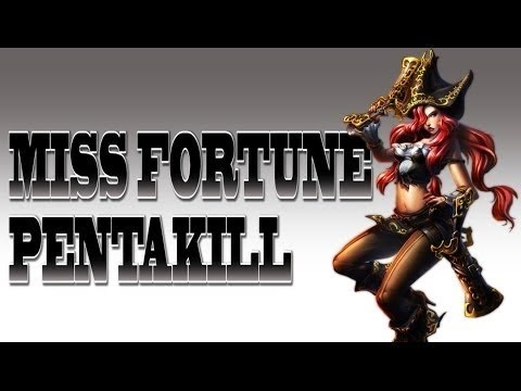 Solo Miss Fortune ADC Penta Kill Inside the Enemy Base - League of Legends (LoL)
