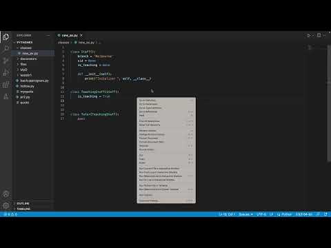 Python Classes Inheritance Method Overriding And __init__ Magic Method Explained