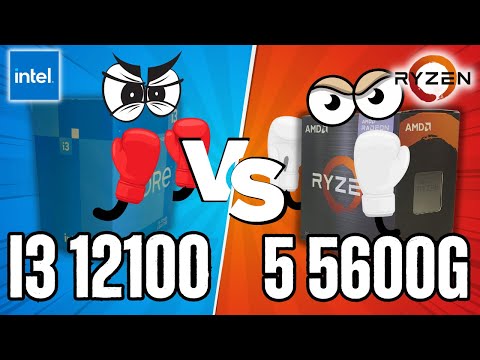 Integrated GPU Benchmarks - Ryzen 5 5600G vs Intel i3 12100