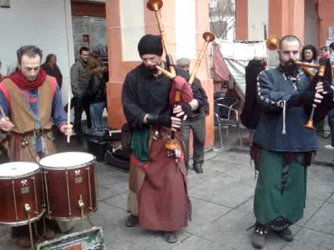 Barbarian Pipe Band- Medieval Córdoba