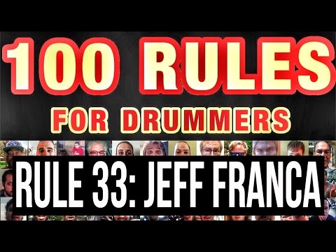 033: Jeff Franca (Thievery Corporation) | RULES FOR DRUMMERS