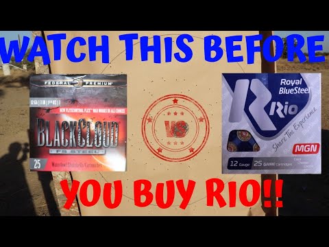 2019 RIO ROYAL BLUESTEEL VS BLACK CLOUD | A400 EXTREME PLUS & SHOTKAM