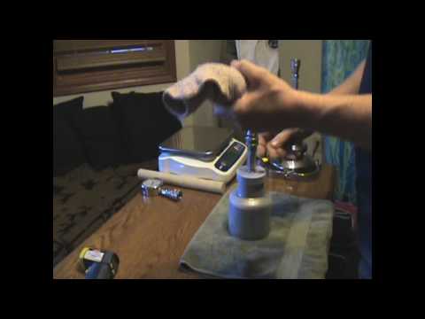 Tamisium Butane Oil Extractor Basic Series Video 1 Loading with Butane