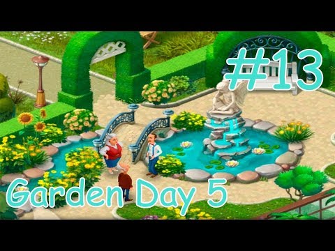 HOMESCAPES - Story Walkthrough - Gameplay Part #13 - Garden - Day 5 (iOS, Android)