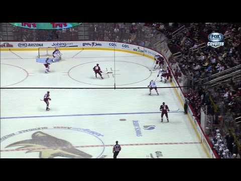 Steve Sullivan goal 23 Jan 2013 Columbus Blue Jackets vs Phoenix Coyotes NHL Hockey
