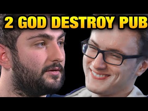 Miracle- ft Gh Party - 9k Carry and 9k Support Dominating PUB Dota 2