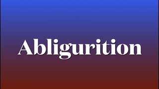 Word of the Day  Abligurition from Weirdly Specific Words by Tyler Vendetti