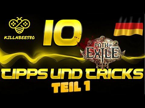 🇩🇪🇩🇪 10 Path of Exile Tipps & Tricks Deutsch Teil 1 / German poe🇩🇪🇩🇪