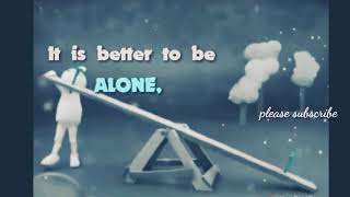 😭zoozoo lonely sad status😞feel alone sad sta