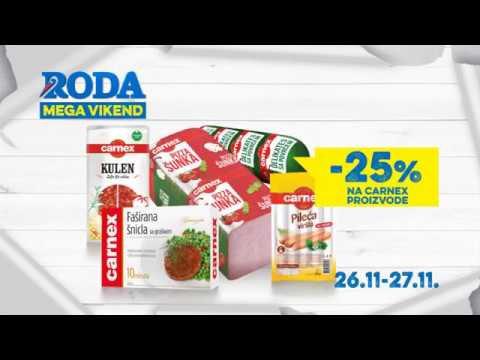 Roda: MEGA vikend 26. - 27.11.2016.