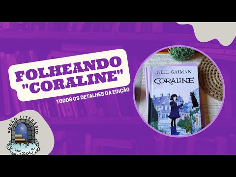 FOLHEANDO CORALINE | EDIÇÃO DA INTRÍNSECA