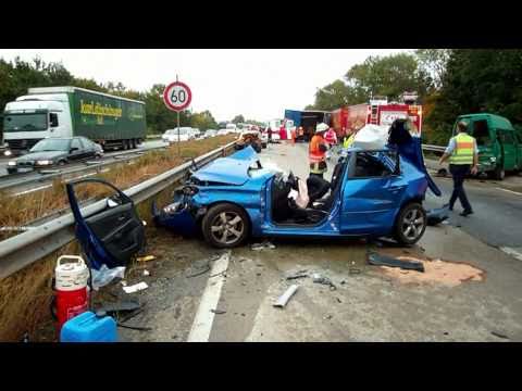 Und wieder ein schrecklicher Unfall auf der A 61 zwischen Kreuz Frankenthal und Worms