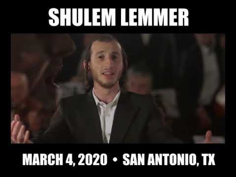 Annual L'Chaim Event Featuring Shulem Lemmer - March 4, 2020